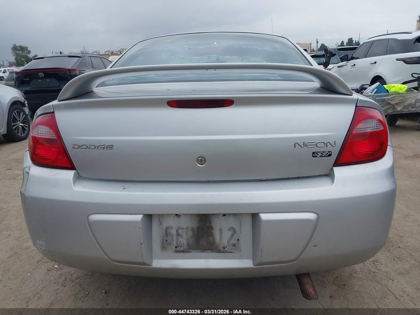 2004 Dodge Neon Sxt VIN: 1B3ES56C04D514817 Lot: 44743326