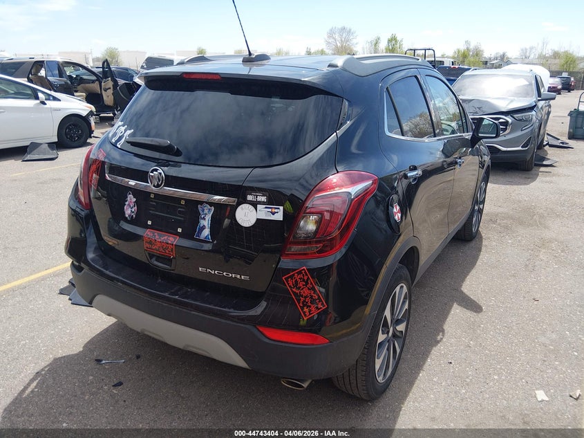 Vin: kl4cjasb6mb315971, lot: 45240592, buick encore fwd preferred 20214