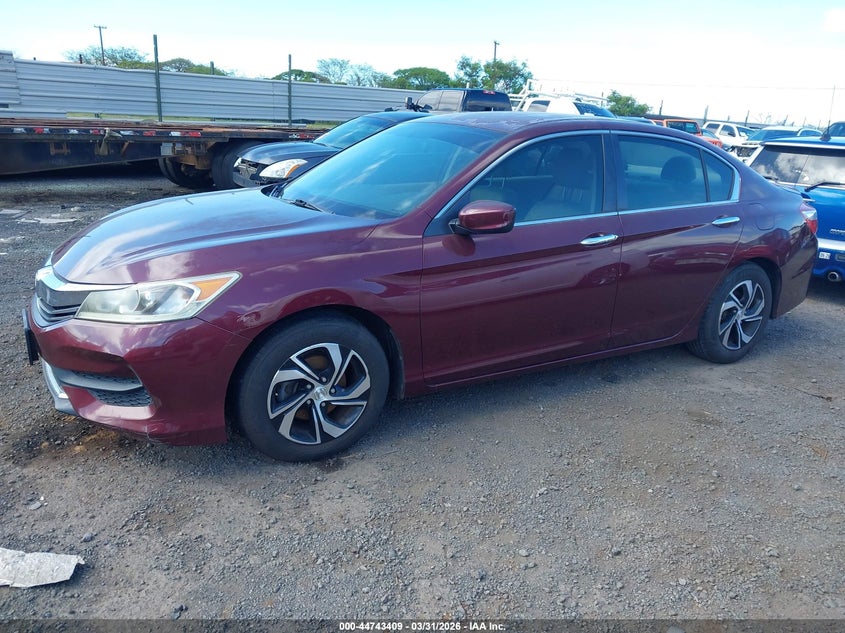 2016 Honda Accord Lx 1HGCR2F3XGA020598 photo 1