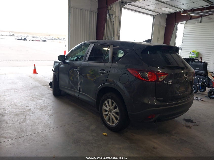 Vin: jm3ke4cy0g0736232, lot: 45240719, mazda cx-5 touring 20163