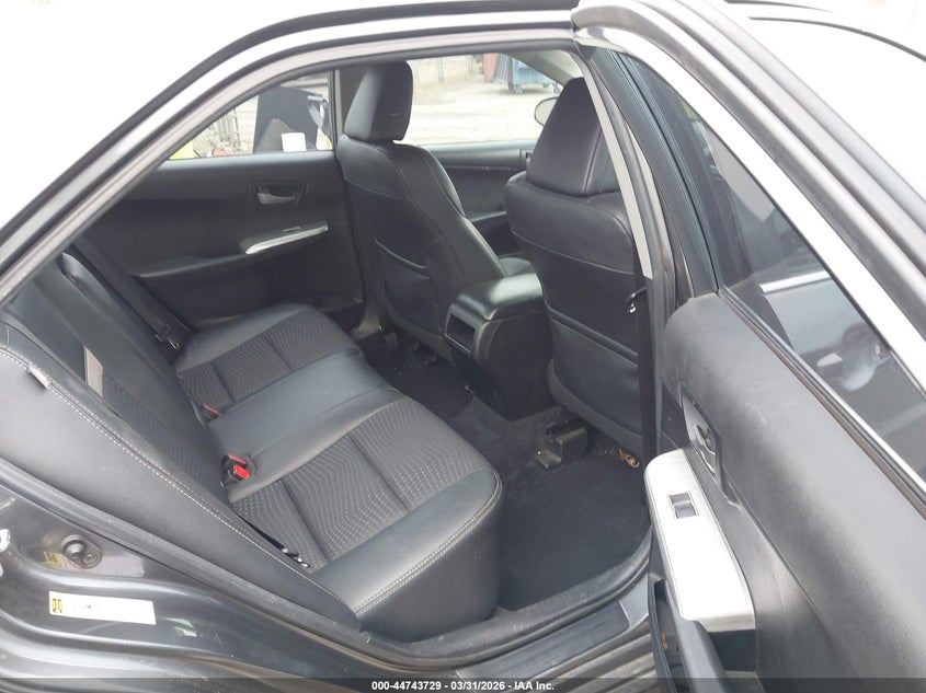 2012 TOYOTA CAMRY auction photo 8