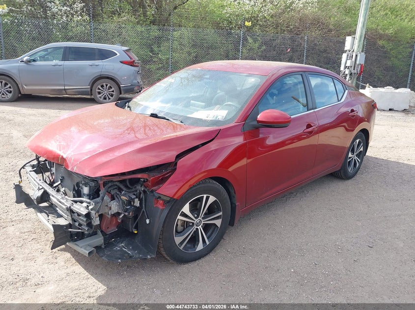 2020 Nissan Sentra Sv Xtronic Cvt