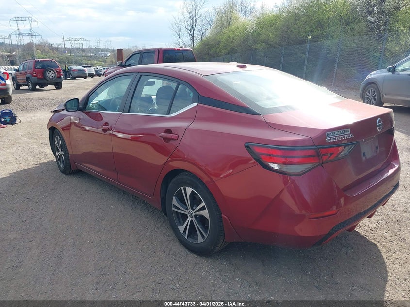 2020 Nissan Sentra Sv Xtronic Cvt