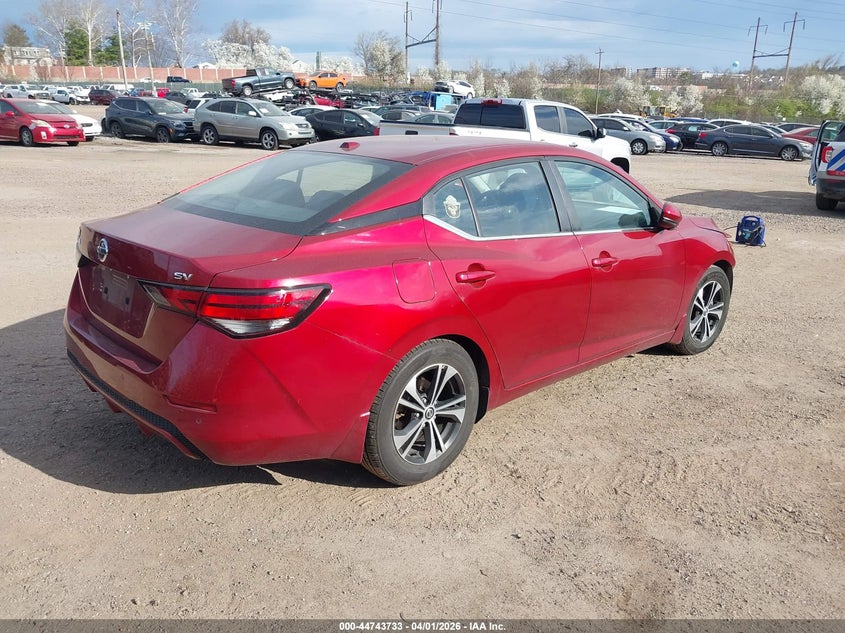 2020 Nissan Sentra Sv Xtronic Cvt
