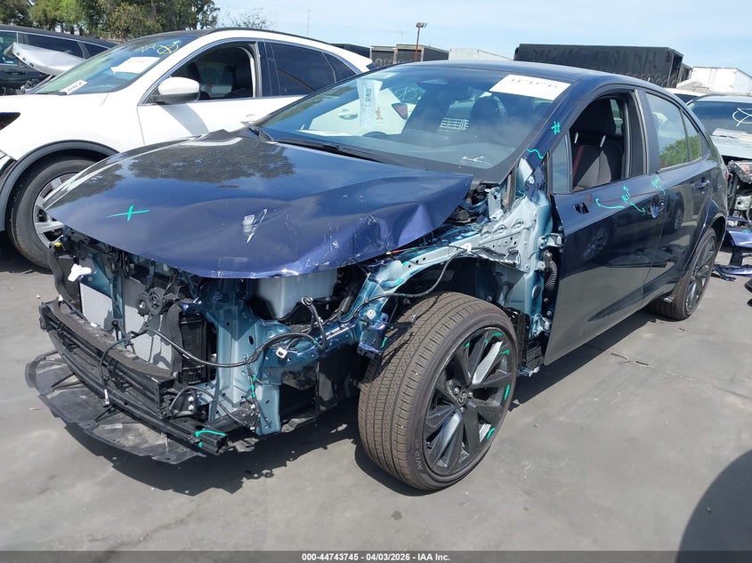 Vin: jtdbcmfe8t3121324, lot: 45240933, toyota corolla hybrid hybrid se 20262