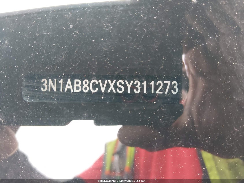 VIN 3N1AB8CVXSY311273 2025 NISSAN SENTRA SV