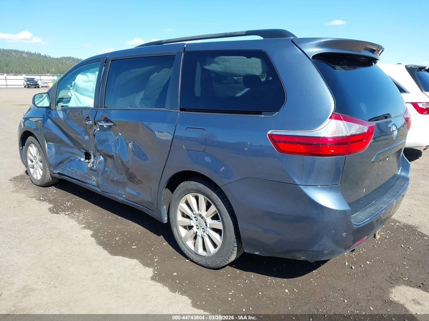 2017 Toyota Sienna Xle 7 Passenger
