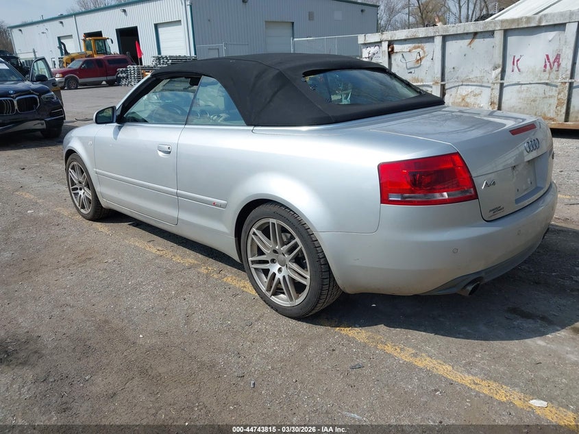 2009 Audi A4 2.0T Cabriolet Quattro