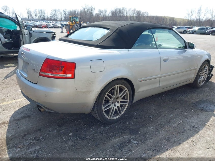 2009 Audi A4 2.0T Cabriolet Quattro