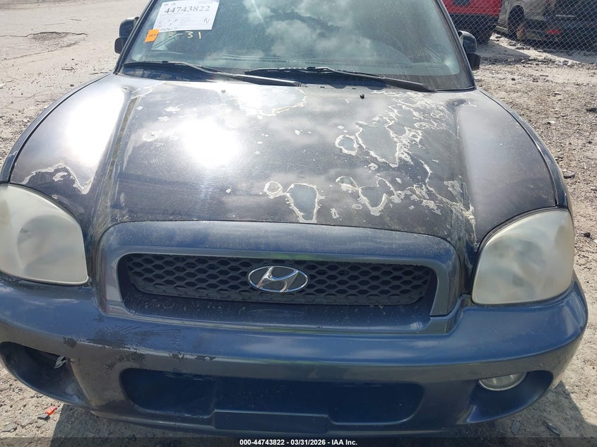 2004 Hyundai Santa Fe Gls VIN: KM8SC73D94U760722 Lot: 44743822