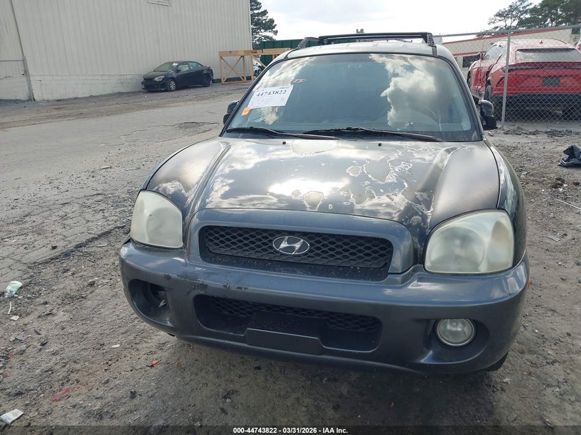 2004 Hyundai Santa Fe Gls VIN: KM8SC73D94U760722 Lot: 44743822