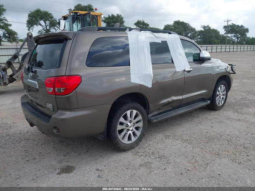 Vin: 5tdjw5g17ds086988, lot: 45241030, toyota sequoia limited 5.7l v8 20134