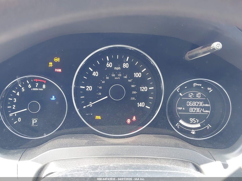 2018 HONDA HR-V auction photo 7