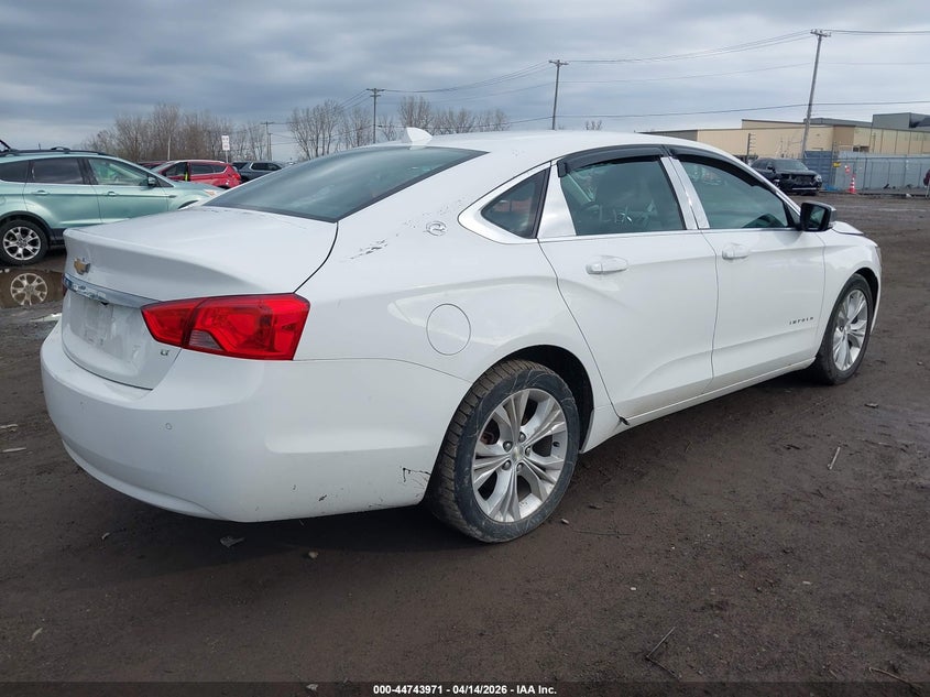 2014 Chevrolet Impala 3.6 2Lt white Lot 111044743971 Vin 2G1125S35E9135385