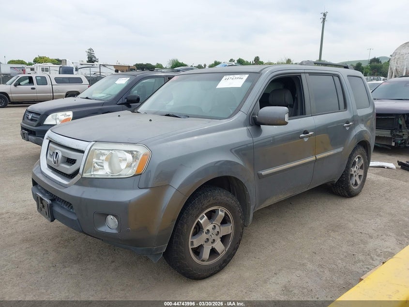 Vin: 5fnyf4h95bb090634, lot: 45241184, honda pilot touring 20112