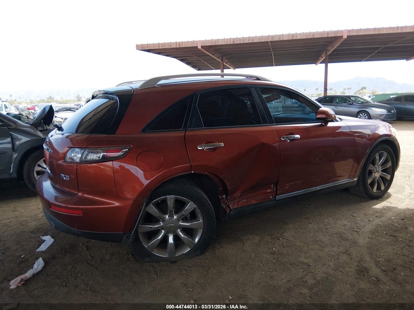 2006 Infiniti Fx35 VIN: JNRAS08U86X101955 Lot: 44744013