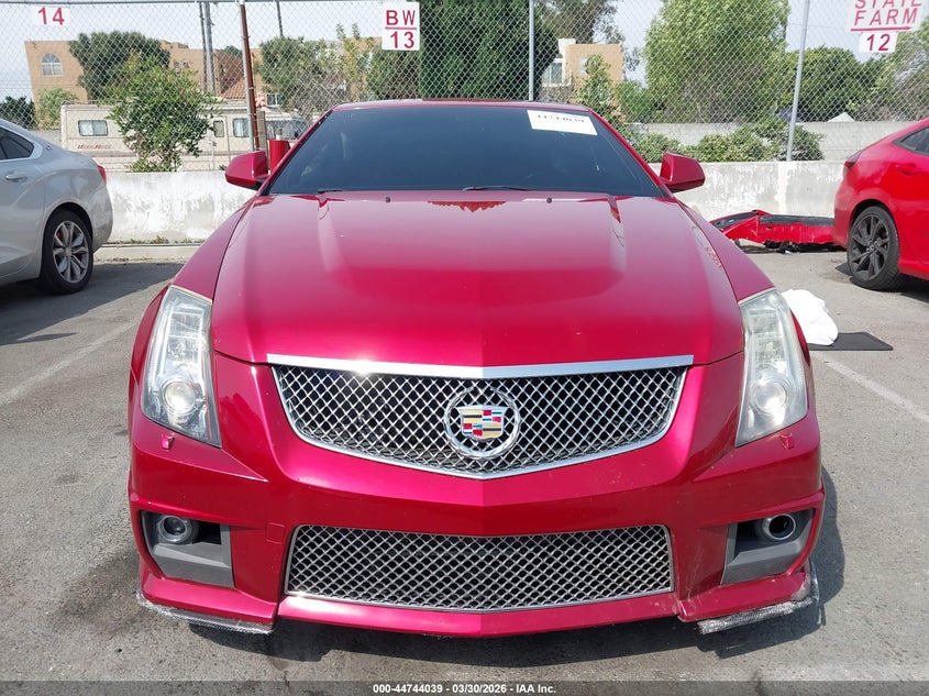2011 Cadillac Cts-V VIN: 1G6DV1EPXB0168023 Lot: 44744039