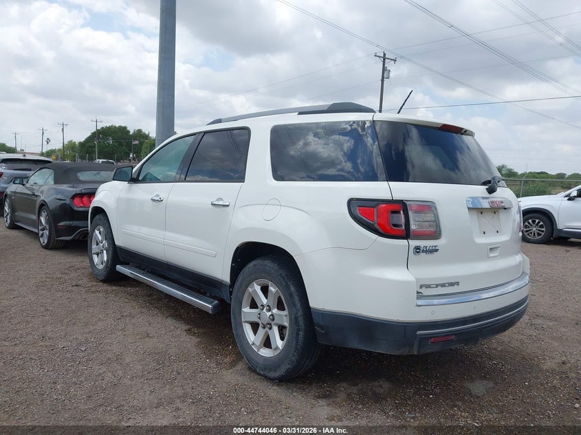 Vin: 1gkkrpkd5dj197212, lot: 45241234, gmc acadia sle-2 20133