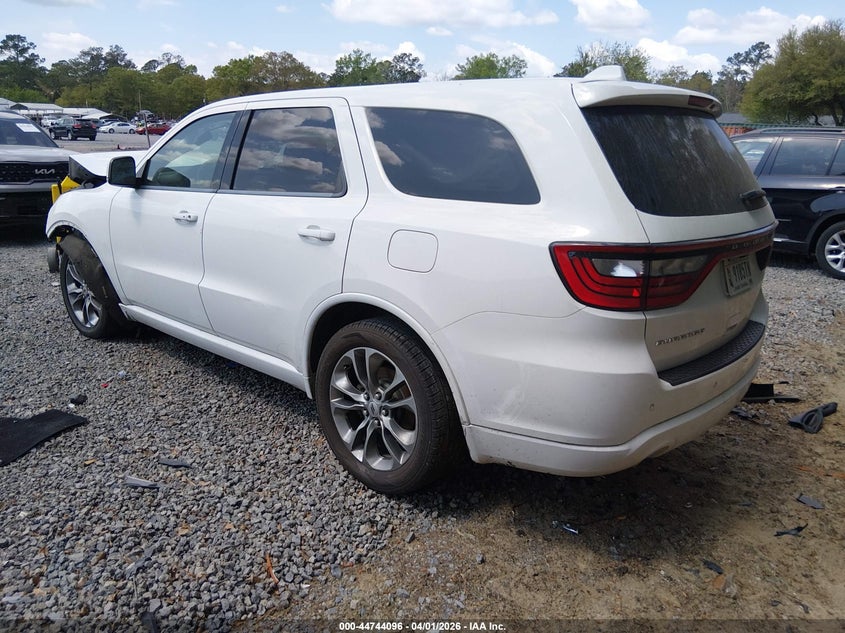 2019 Dodge Durango Gt Plus Rwd