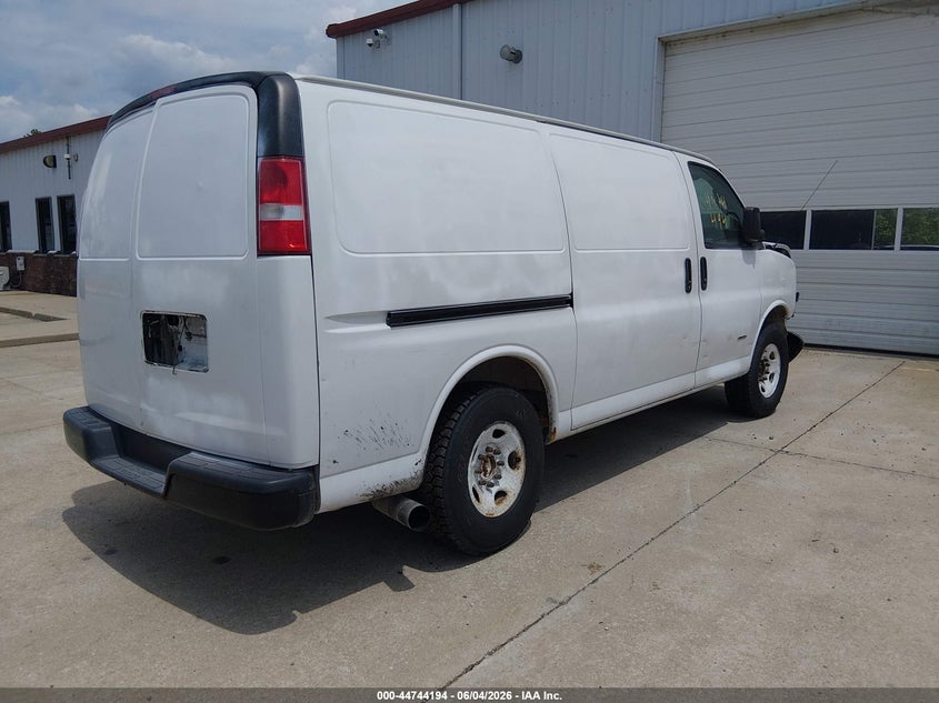 Vin: 1gcwgaf11k1228615, lot: 45241382, chevrolet express 2500 work van 20194