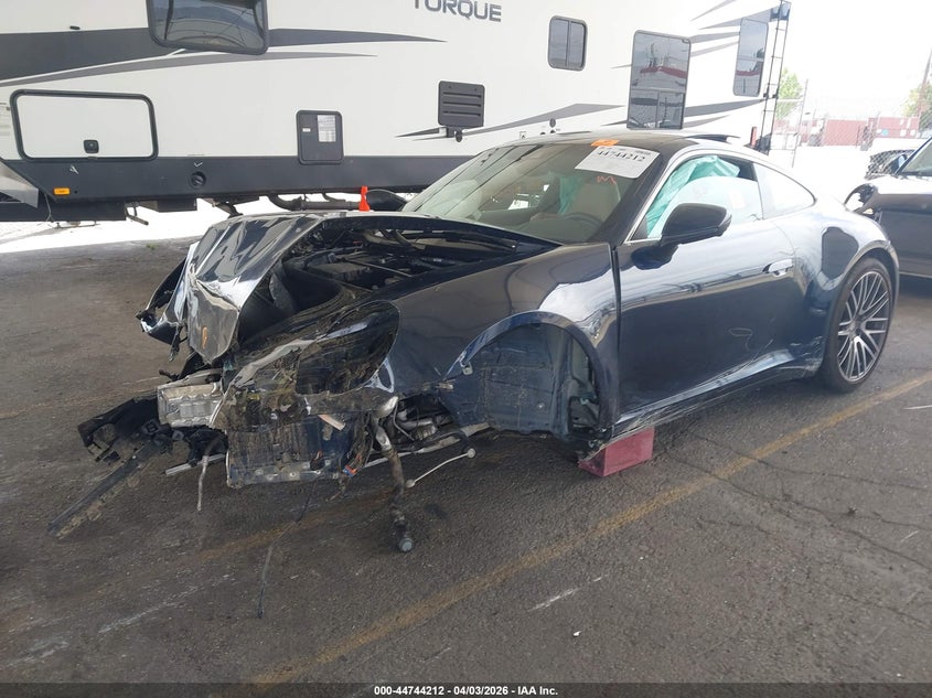 Vin: wp0aa2a98ms206445, lot: 45241400, porsche 911 carrera/carrera 4 20212