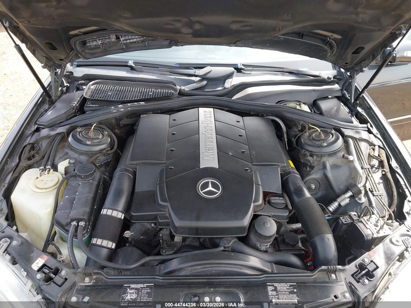 2001 Mercedes-Benz S 500 VIN: WDBNG75J21A221587 Lot: 44744236