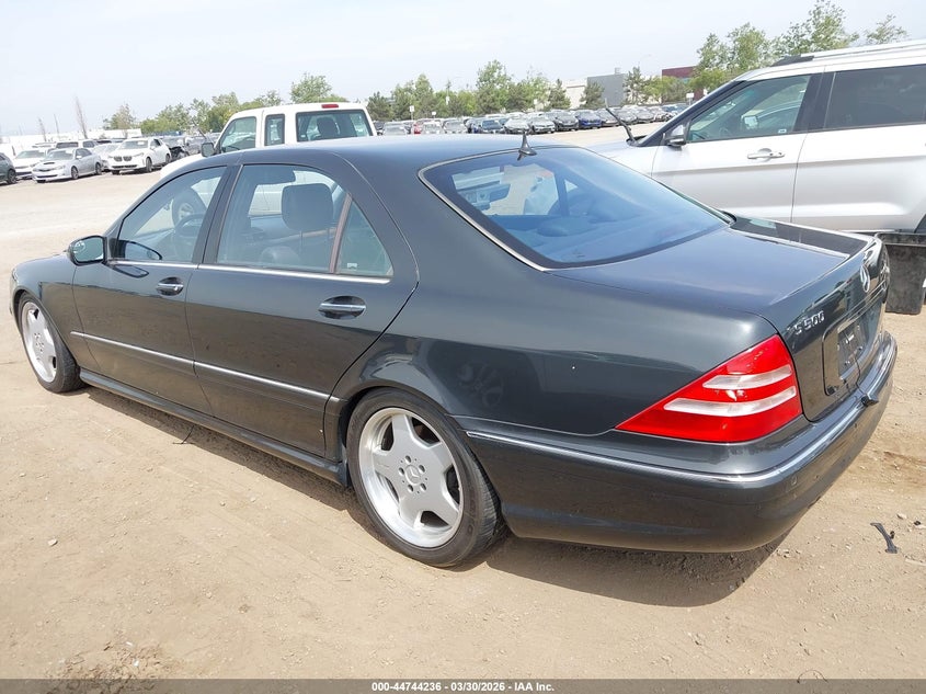 2001 Mercedes-Benz S 500 VIN: WDBNG75J21A221587 Lot: 44744236