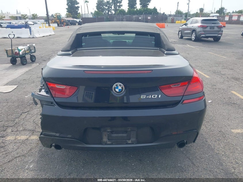 2014 BMW 640I VIN: WBALW7C56EDX59020 Lot: 44744421