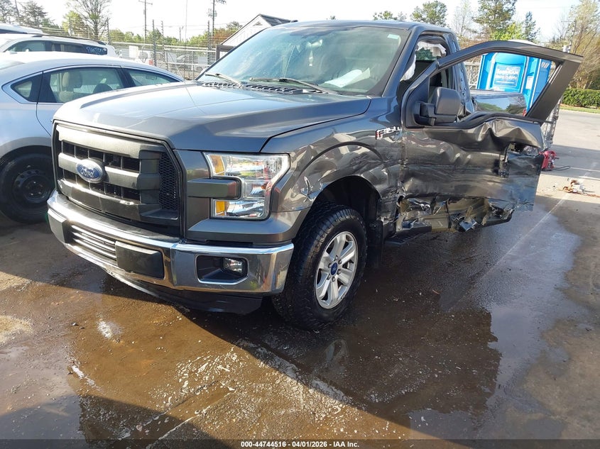 Vin: 1ftmf1c84gfa95600, lot: 45241704, ford f-150 xl 20162
