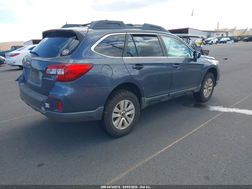 Vin: 4s4bsbdc9f3201157, lot: 45241706, subaru outback 2.5i premium 20154