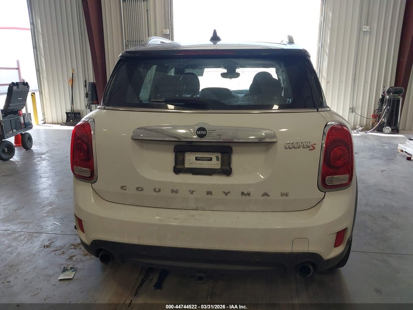 2019 Mini Countryman Cooper S VIN: WMZYT5C55K3J88806 Lot: 44744522