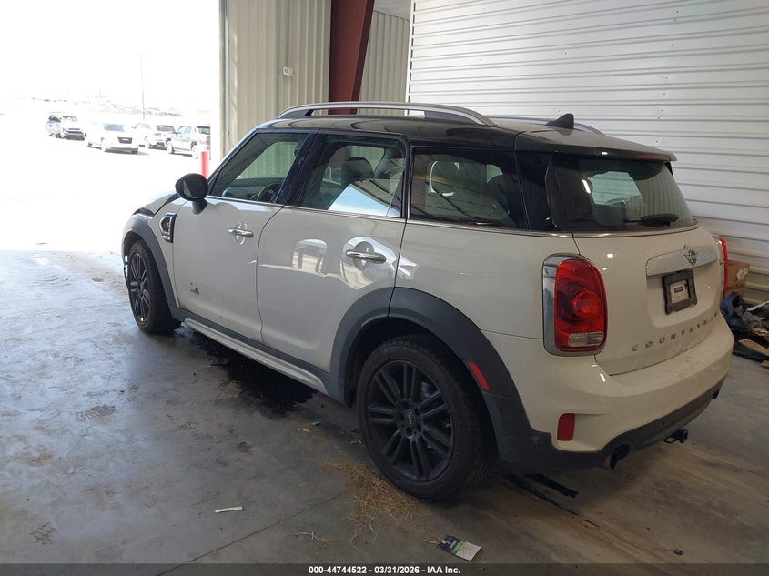 Vin: wmzyt5c55k3j88806, lot: 45241710, mini countryman cooper s 20193