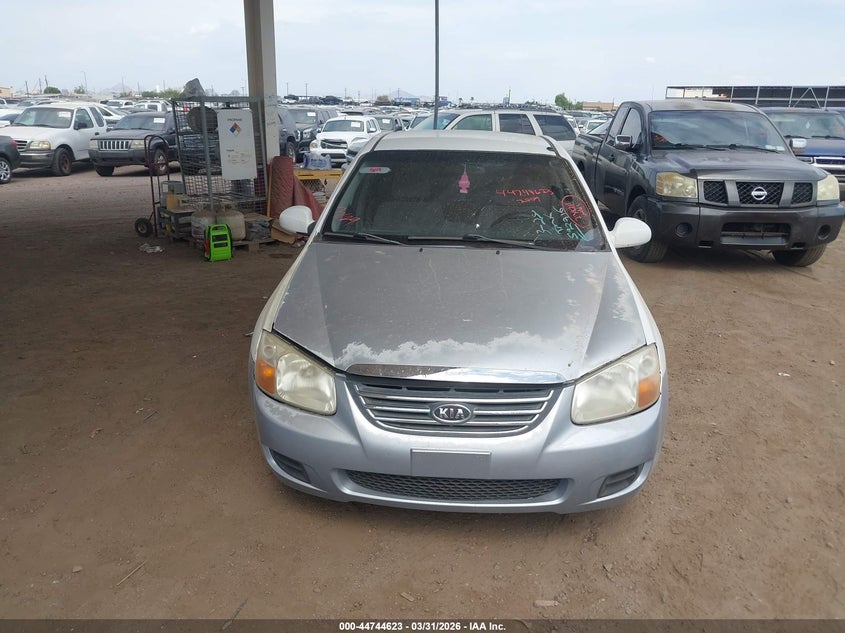 2009 Kia Spectra Ex VIN: KNAFE222195592916 Lot: 44744623