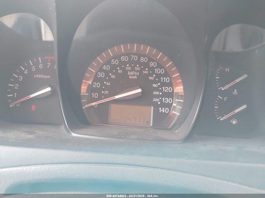 2009 Kia Spectra Ex VIN: KNAFE222195592916 Lot: 44744623