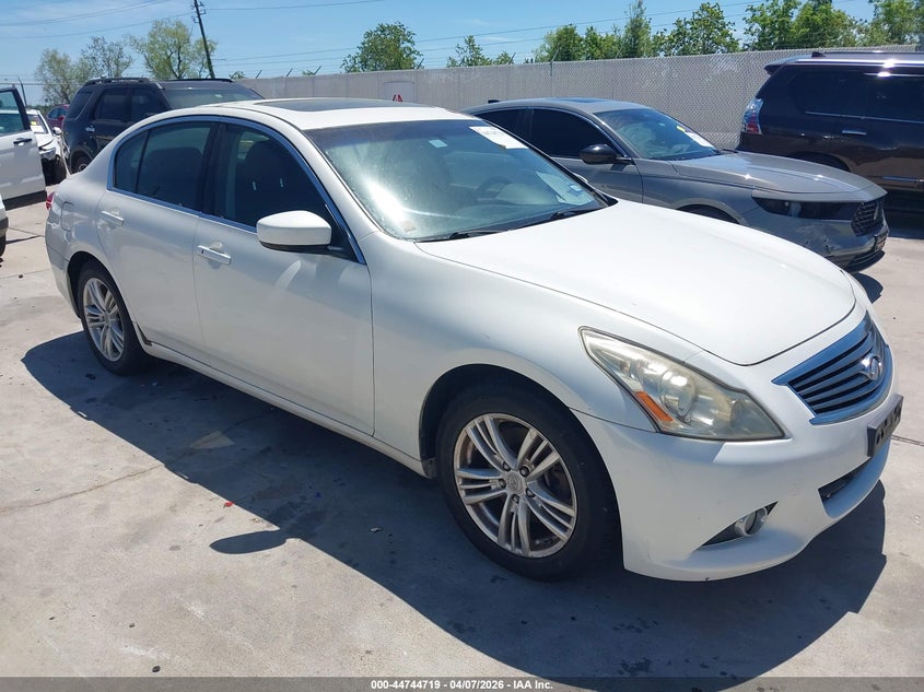 2012 INFINITI G37 SEDAN