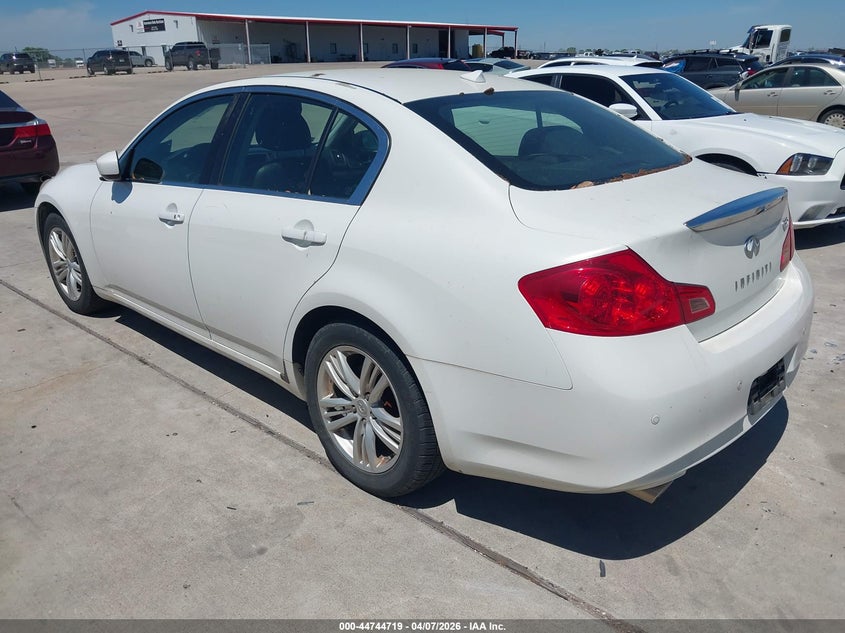 INFINITI G37 SEDAN 2012 VIN JN1CV6AR2CM977610