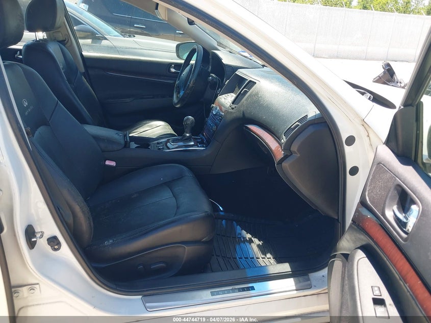 INFINITI G37 SEDAN 2012 VIN JN1CV6AR2CM977610