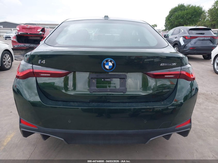 2024 BMW I4 Gran Coupe Edrive35 VIN: WBY43AW04RFR88186 Lot: 44744808