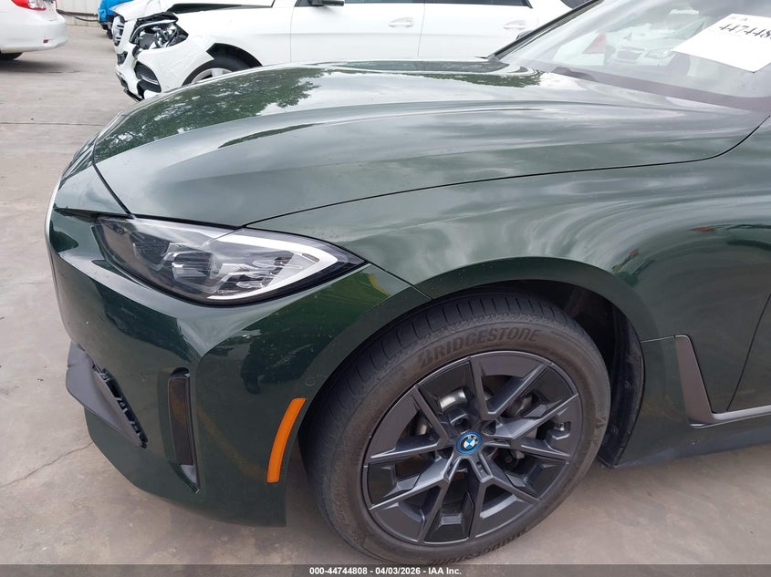 2024 BMW I4 Gran Coupe Edrive35 VIN: WBY43AW04RFR88186 Lot: 44744808
