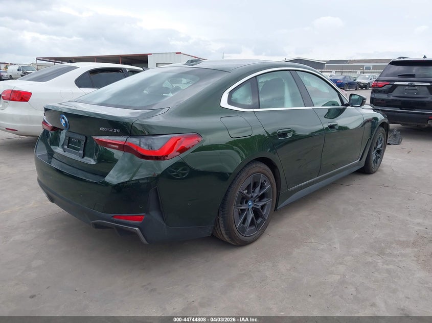 Vin: wby43aw04rfr88186, lot: 45242003, bmw i4 gran coupe edrive35 20244