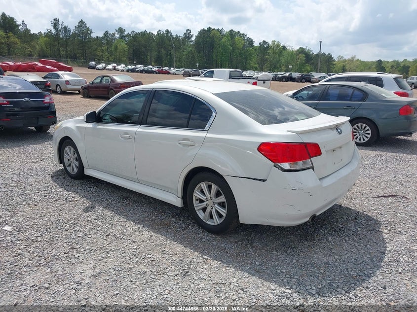 2010 Subaru Legacy 2.5I Premium