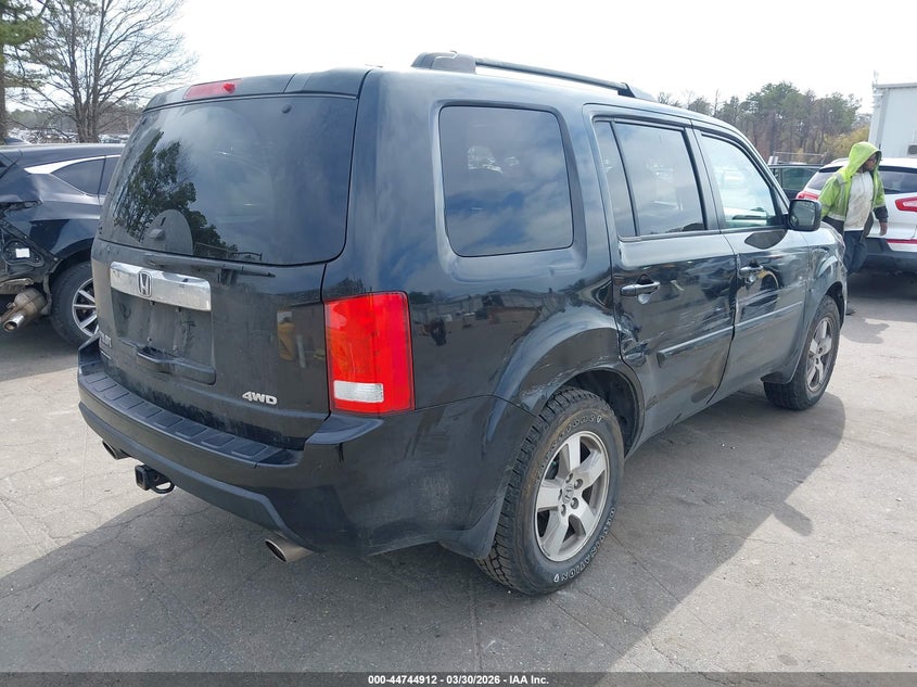 Vin: 5fnyf4h58bb053624, lot: 45242107, honda pilot ex-l 20114