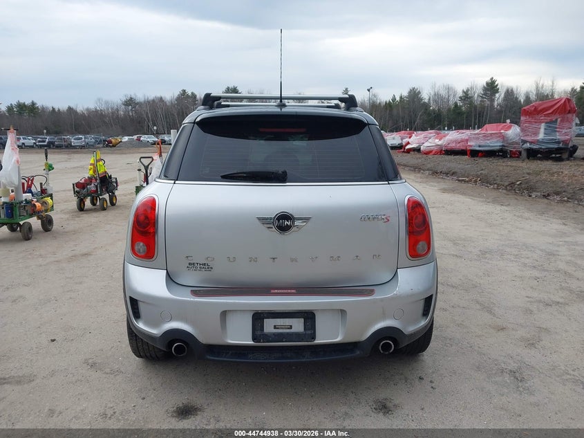 2013 Mini Countryman Cooper S VIN: WMWZC5C53DWM16143 Lot: 44744938