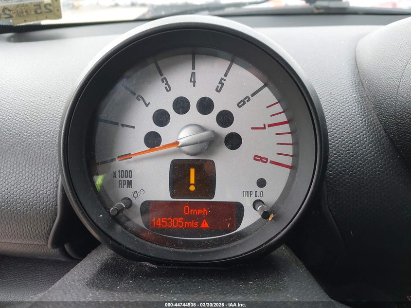 2013 Mini Countryman Cooper S VIN: WMWZC5C53DWM16143 Lot: 44744938