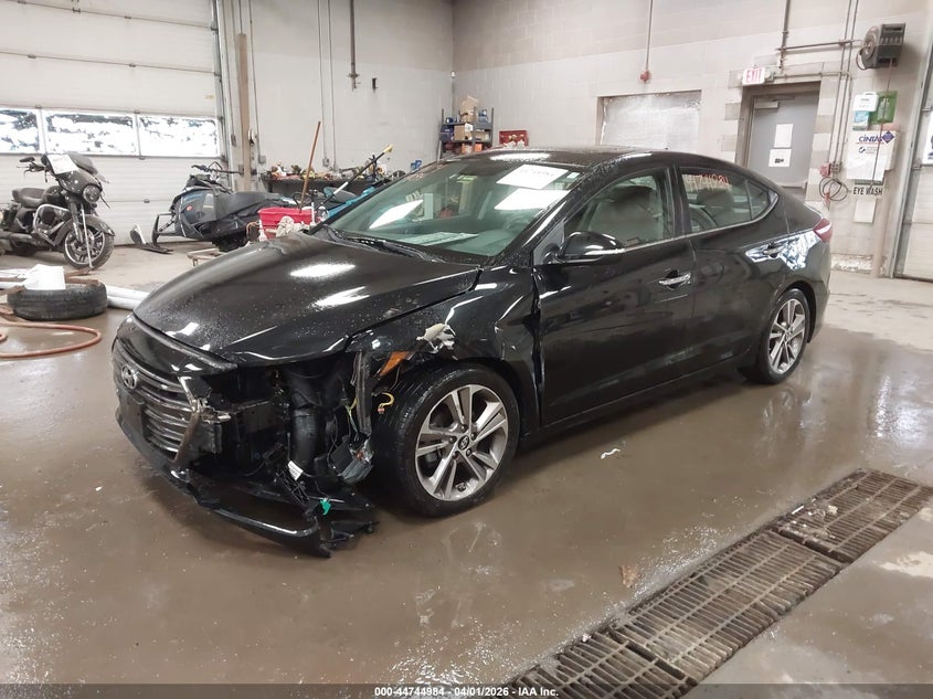 2017 Hyundai Elantra Limited 5NPD84LF3HH011753 photo 1