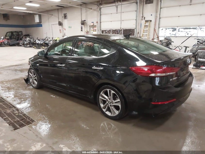 VIN 5NPD84LF3HH011753 2017 HYUNDAI ELANTRA LIMITED