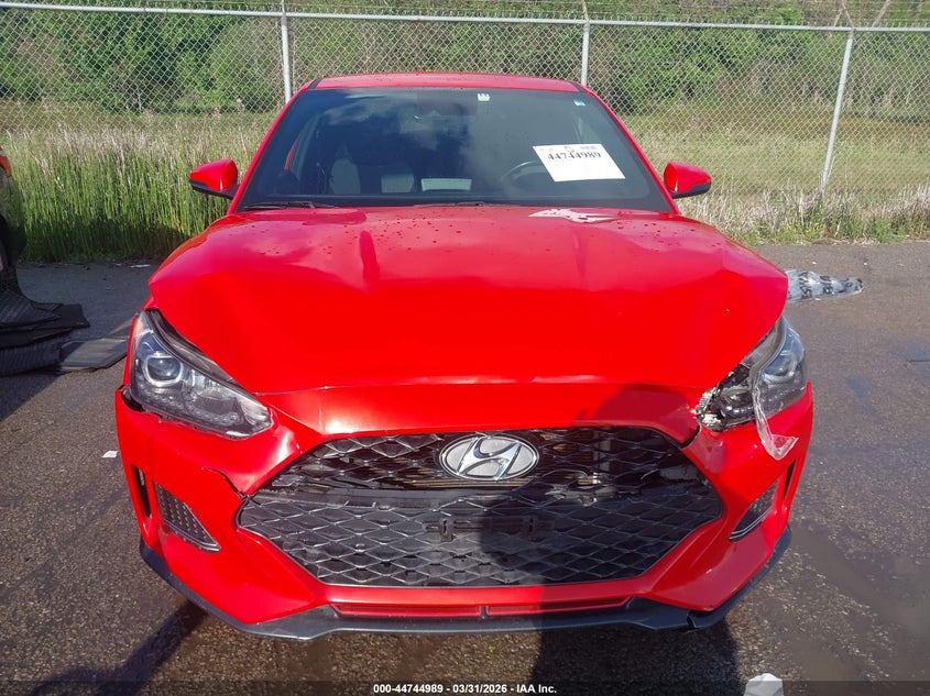 2019 Hyundai Veloster Turbo R-Spec VIN: KMHTH6AB8KU006094 Lot: 44744989