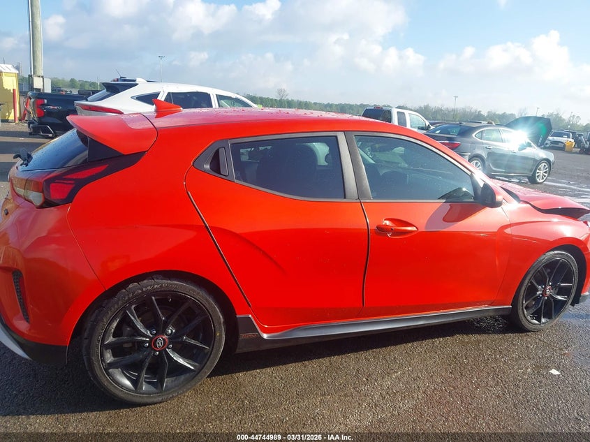 2019 Hyundai Veloster Turbo R-Spec VIN: KMHTH6AB8KU006094 Lot: 44744989