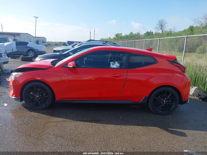 2019 Hyundai Veloster Turbo R-Spec VIN: KMHTH6AB8KU006094 Lot: 44744989
