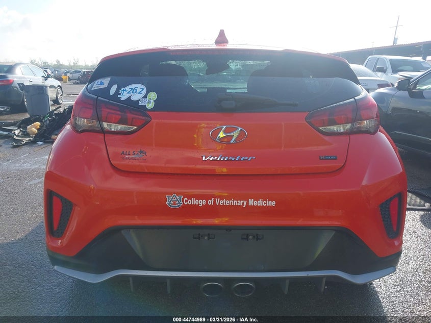 2019 Hyundai Veloster Turbo R-Spec VIN: KMHTH6AB8KU006094 Lot: 44744989